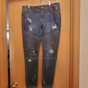 Judy blue moto jeans